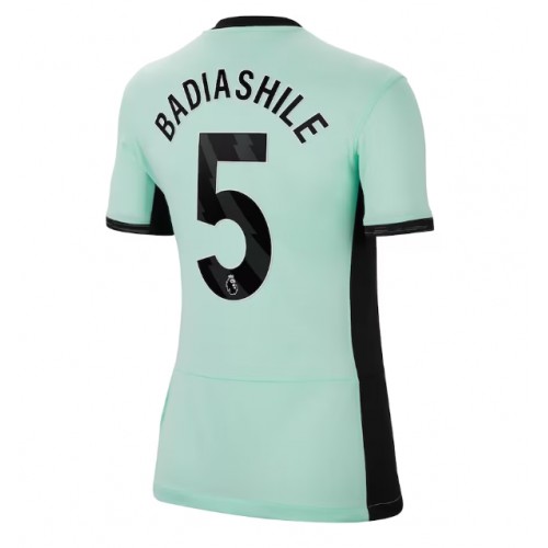 Maillot de foot Chelsea Benoit Badiashile #5 Troisième Femmes 2023-24 Manches Courte